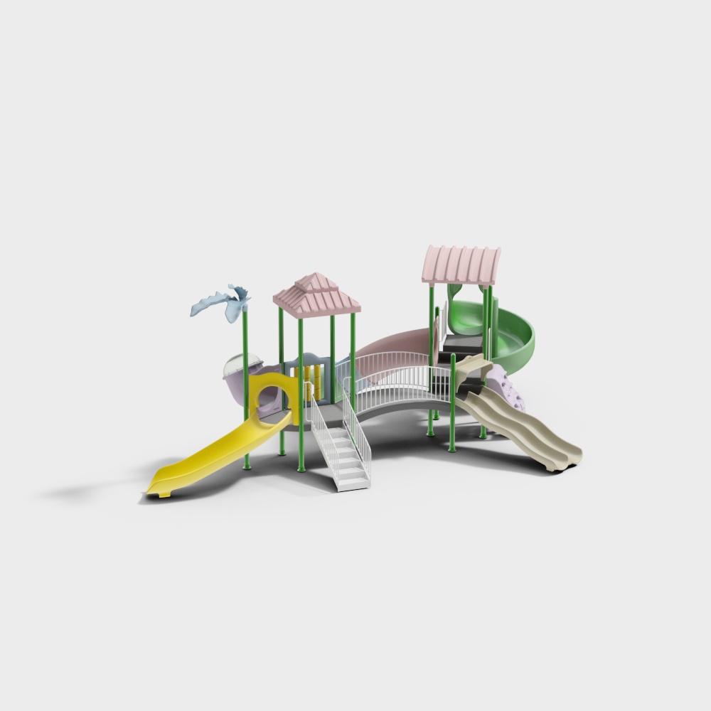 ของเล่นในสวนสนุกแบบสไลด์