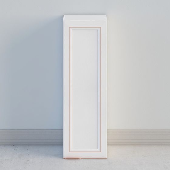 Elegant Border Cabinet 3D model