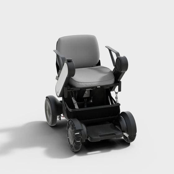 Stylish Electric Wheelchair 3D Model