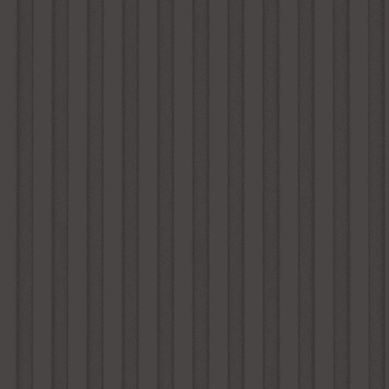 Dark grey vertical striped wall panel texture with matte finish on white background