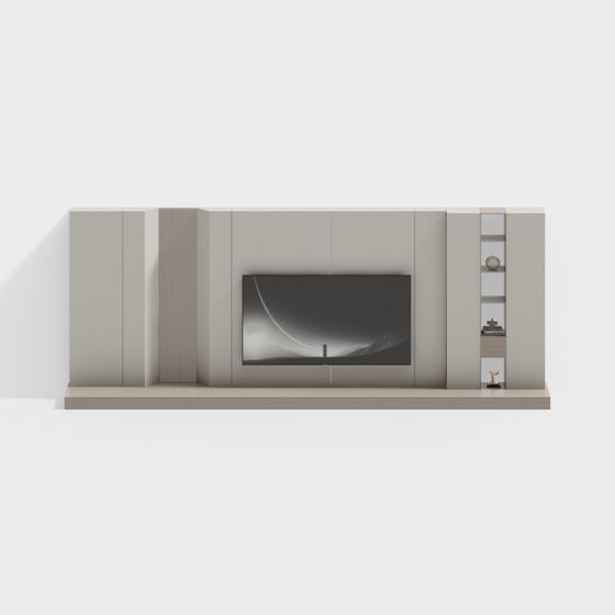 Urban Elegance Media Console 3D model