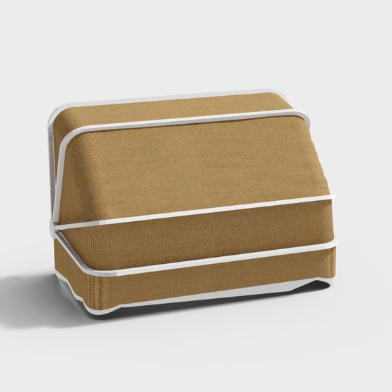 Stylish Urban Sofa 3D model for Modern Spaces