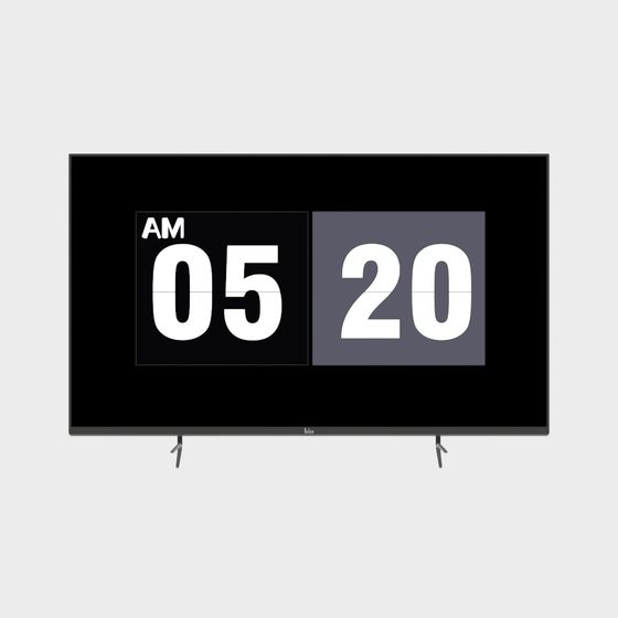 Modern Minimalist Electronic Clock 3D model