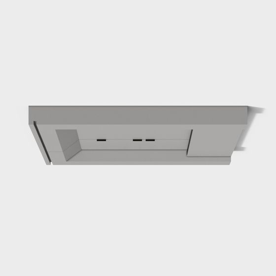 Stylish Low-Polygon Urban 3D Model