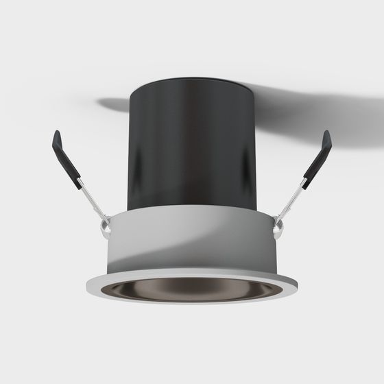 Elegant Recessed Spotlight 3D model