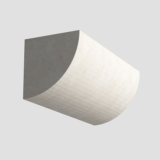 Stylish Gray Angle Line 3D Model for Interior Design