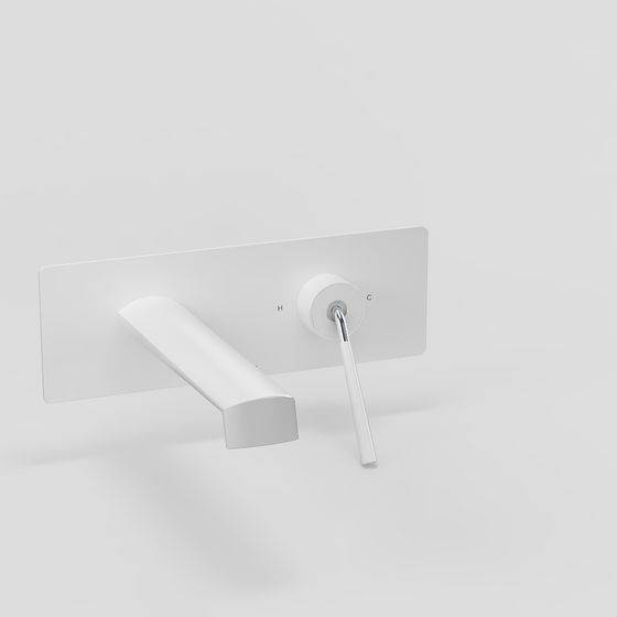 Minimalist Wall Faucet 3D model