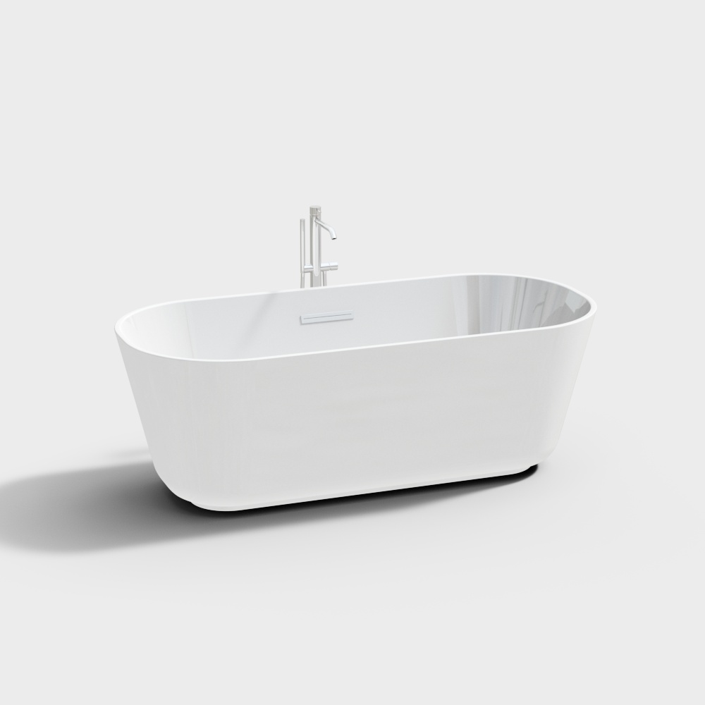 Modern bathtub