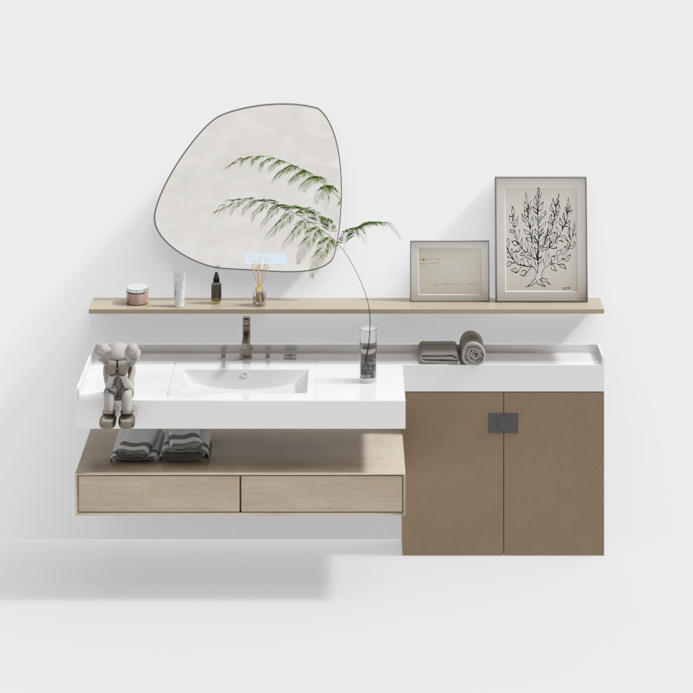 Tủ phòng tắm hiện đại