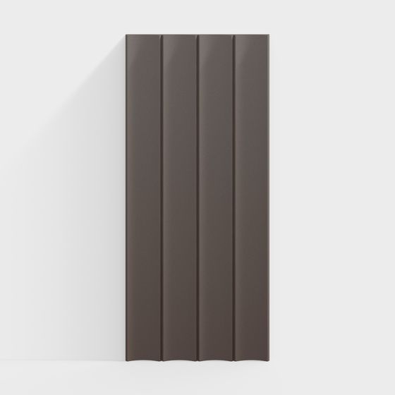 Stylish City Gate Low-Poly 3D model