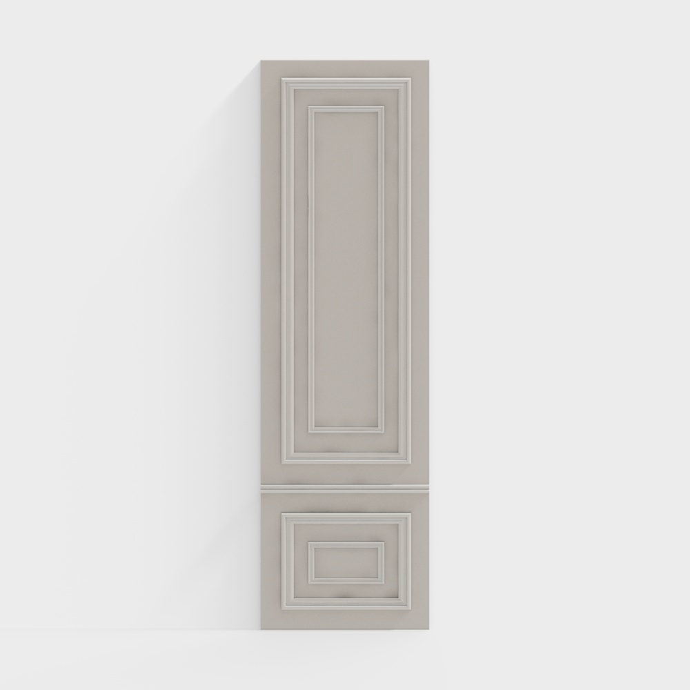 Простая европейская обшивка стен