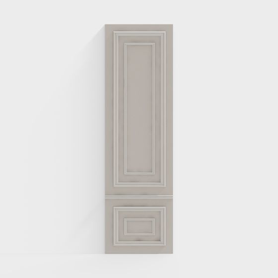 Простая европейская обшивка стен