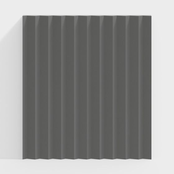 Stylish Polygonal Facade 3D model for Modern Applications