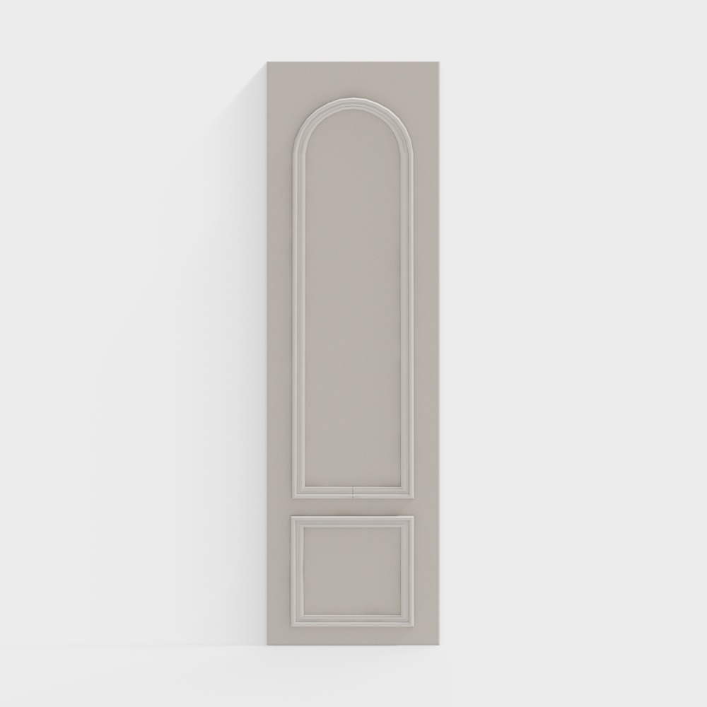 Moldura de pared europea simple