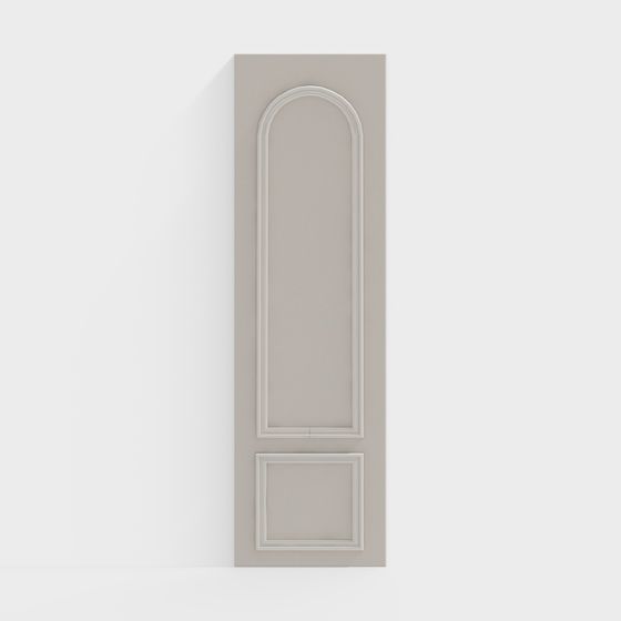 Moldura de pared europea simple