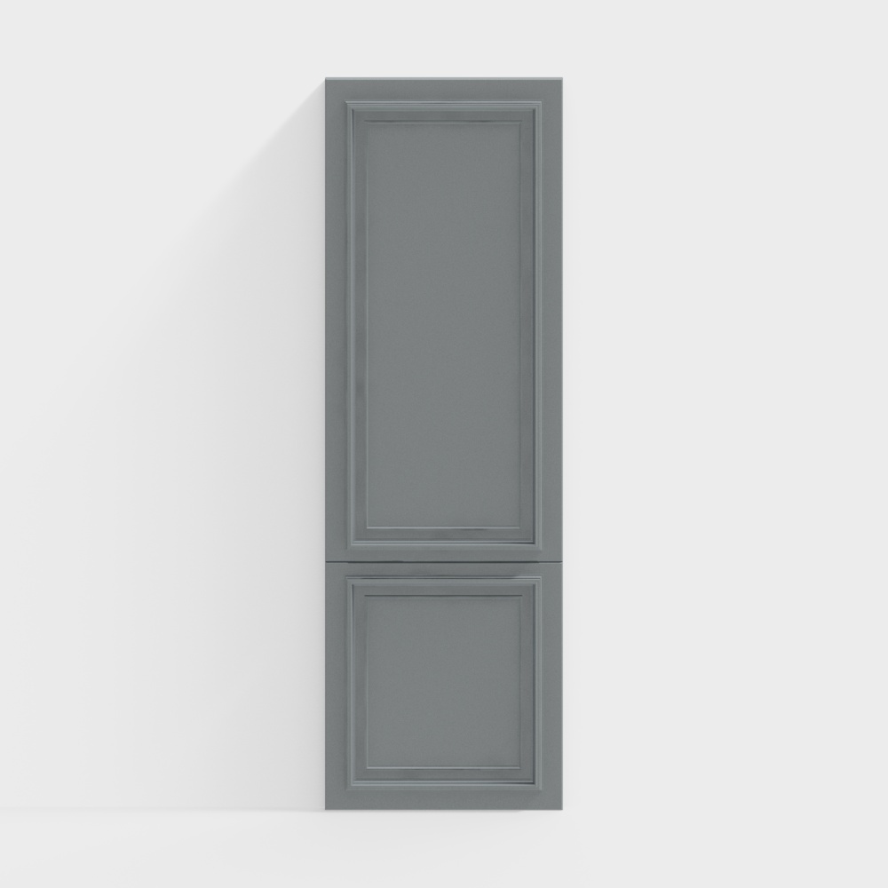 Simple European wainscoting