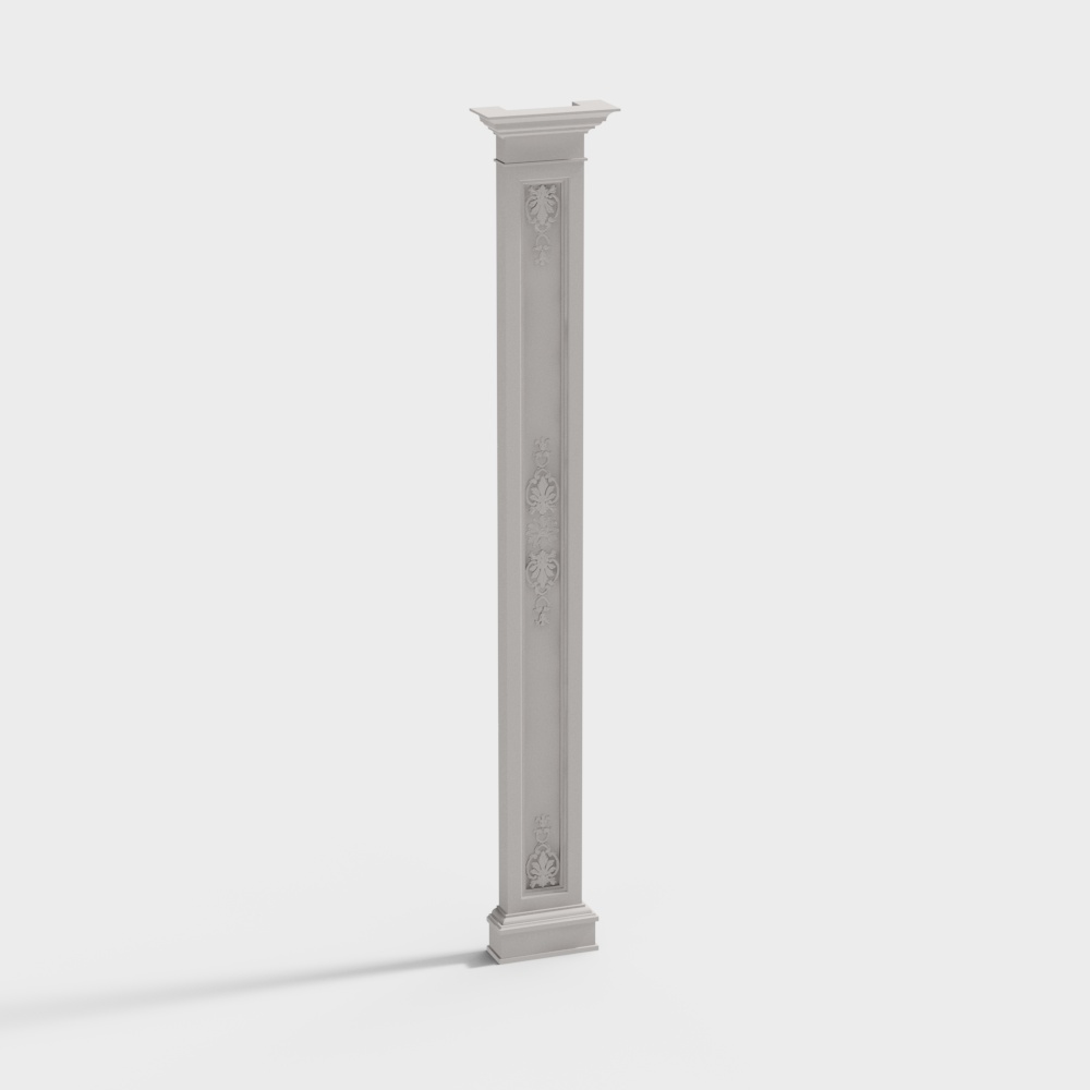 Colonnes romaines européennes simples