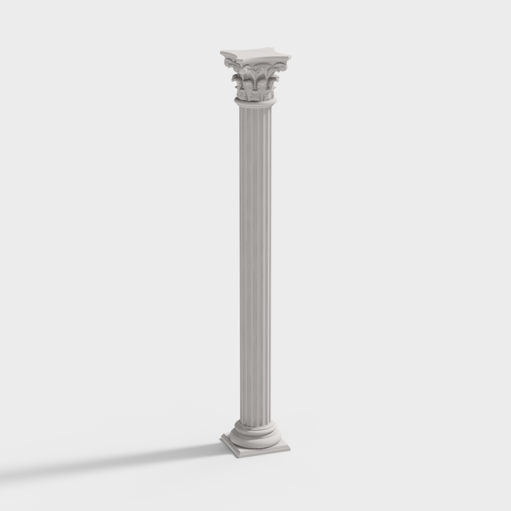 Simple European Roman columns
