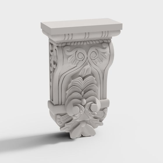 Victorian Corbel 3D model