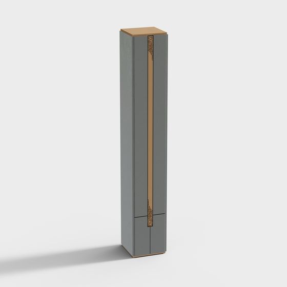 Stylish Urban Streetlight 3D model for Creative Spaces