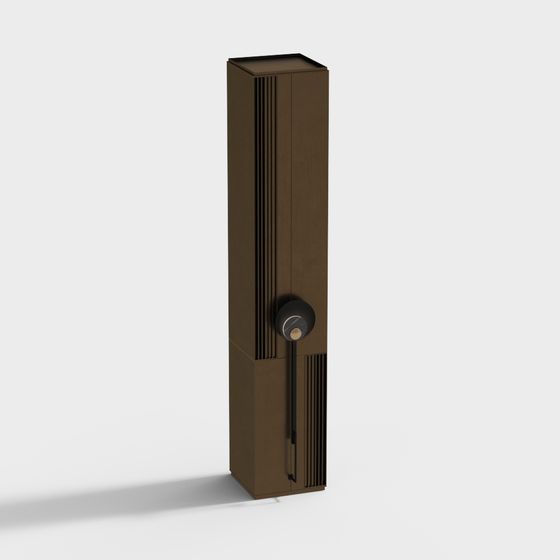 Urban Gate Low Poly 3D model