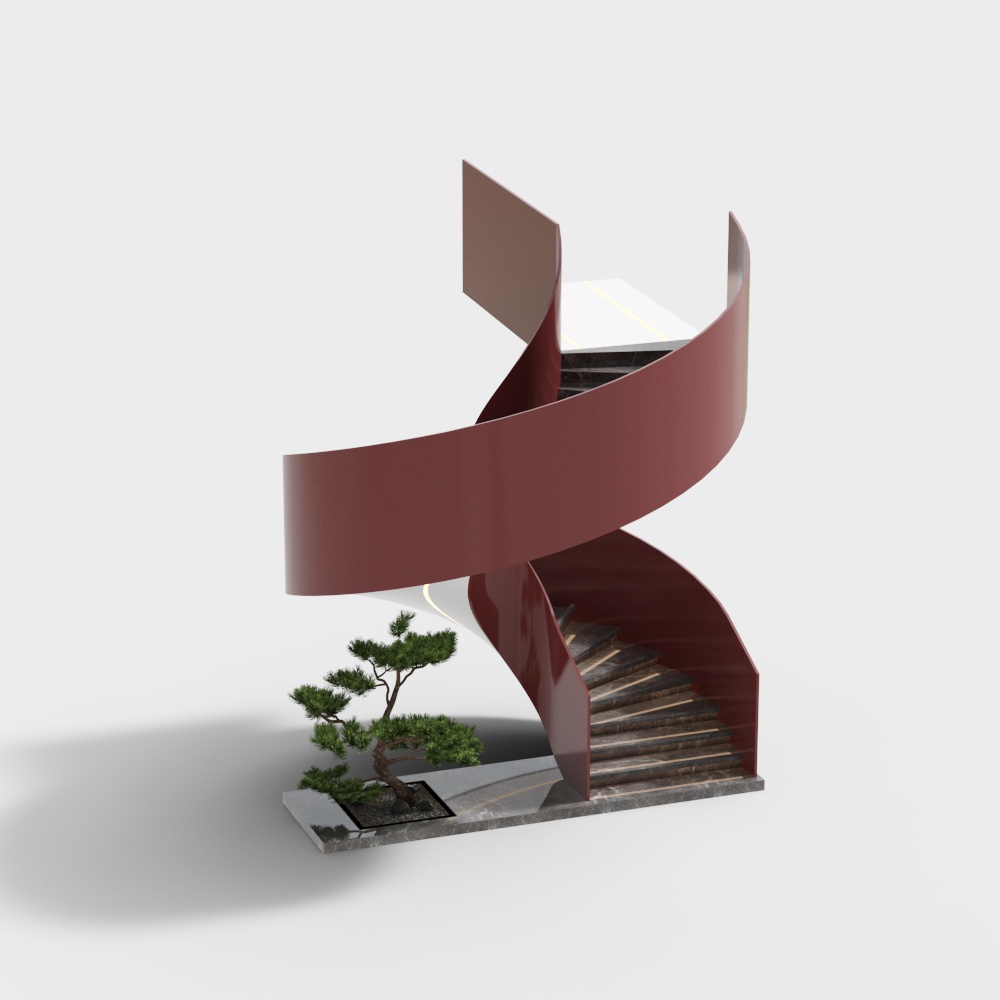 Modern Spiral Staircase