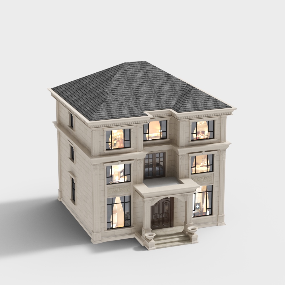 European style villa