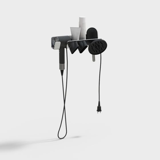 Hair Styling Station 3D model