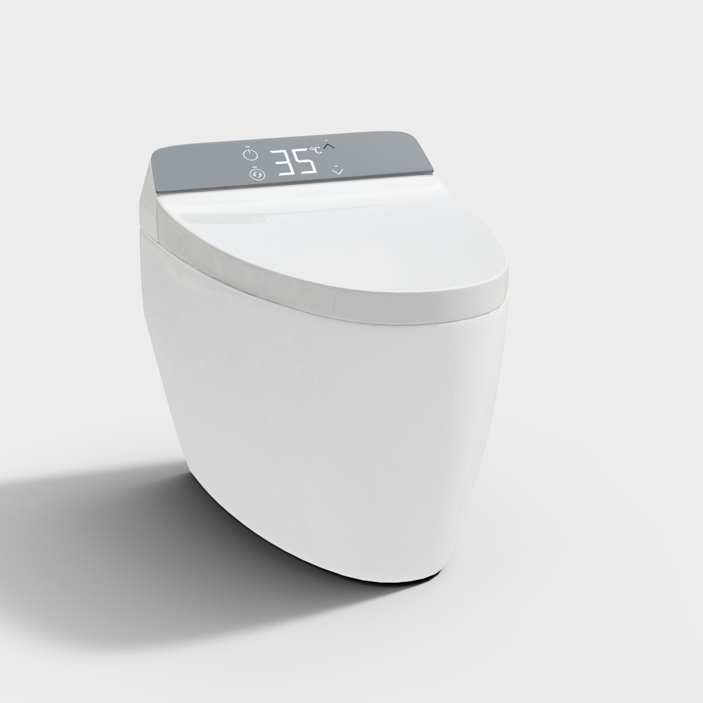 Inodoro de baño moderno