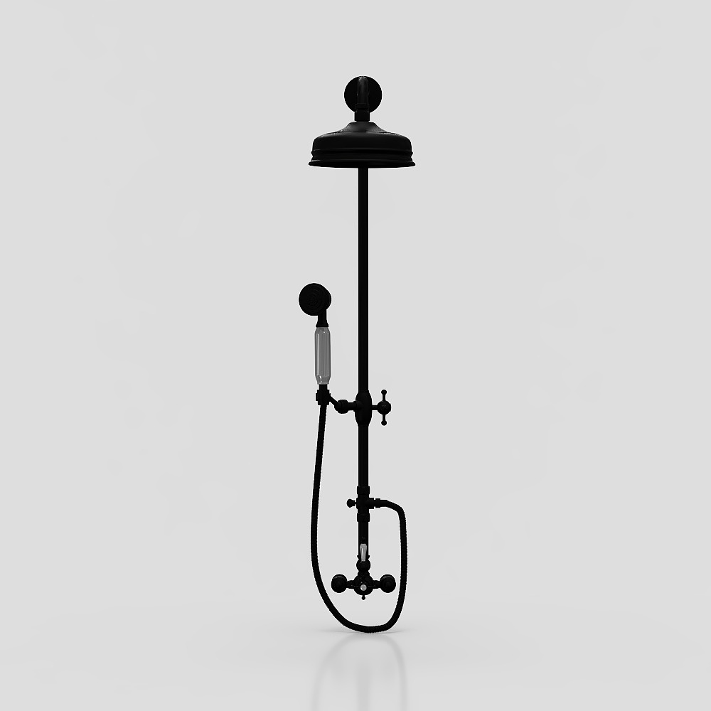 European classical hardware shower head