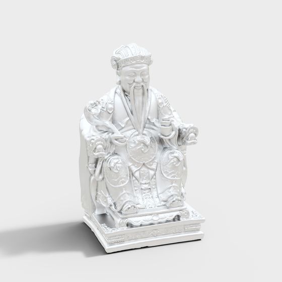 Buddhism Religion 3D Model