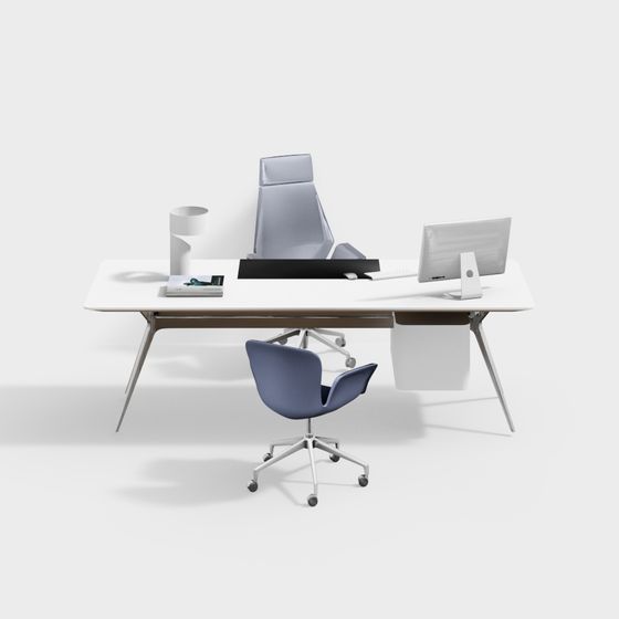 Urban Workspace 3D model for Modern Offices