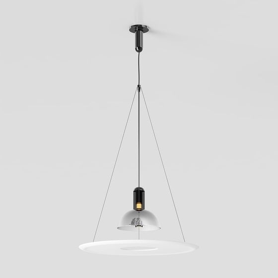 Urban Glow 3D model - Modern Minimalist Pendant Light