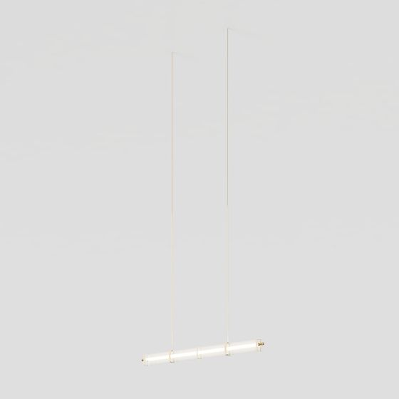 Suspension en Verre Longue Moderne