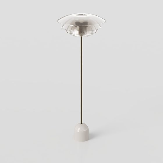 Stylish Minimalist 3D Lamp Model