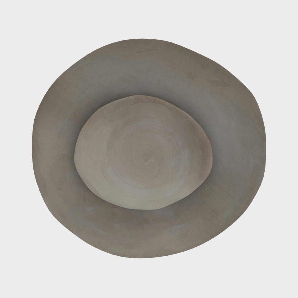 Lampada da parete rotonda Wabi-Sabi