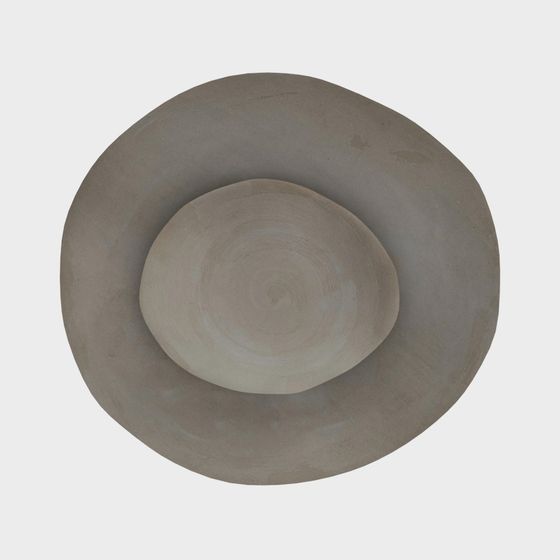 Lampada da parete rotonda Wabi-Sabi