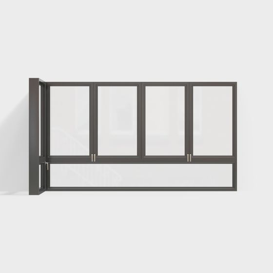 Modern Window 3D model