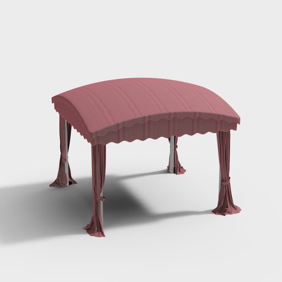 Romantic Tent 3D model