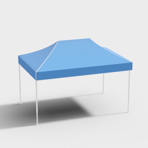 Portable Tent 3D model for Creative Projects