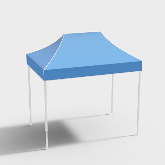 Blue Sky Tent 3D model