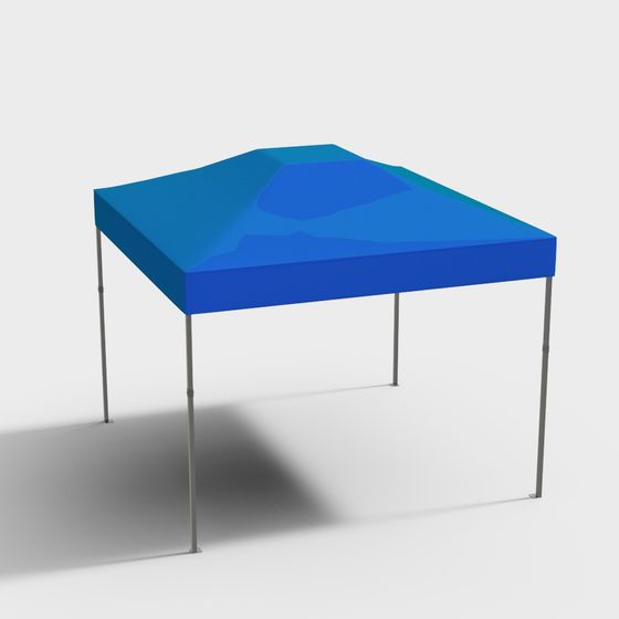 Portable Tent 3D model for Outdoor Adventures