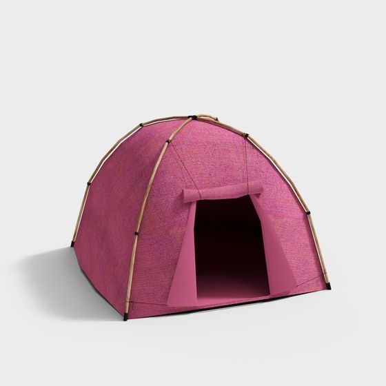 Dreamy Camping Tent 3D model