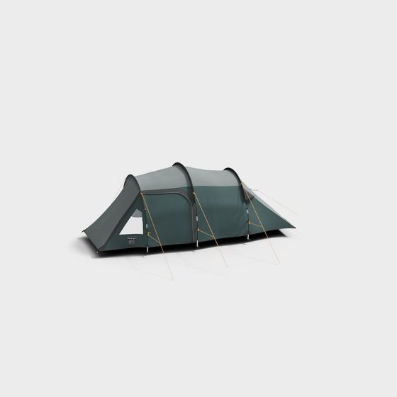 Stylish Low-Poly Camping Tent 3D model