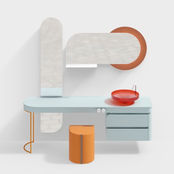 Urban Elegance Console 3D model
