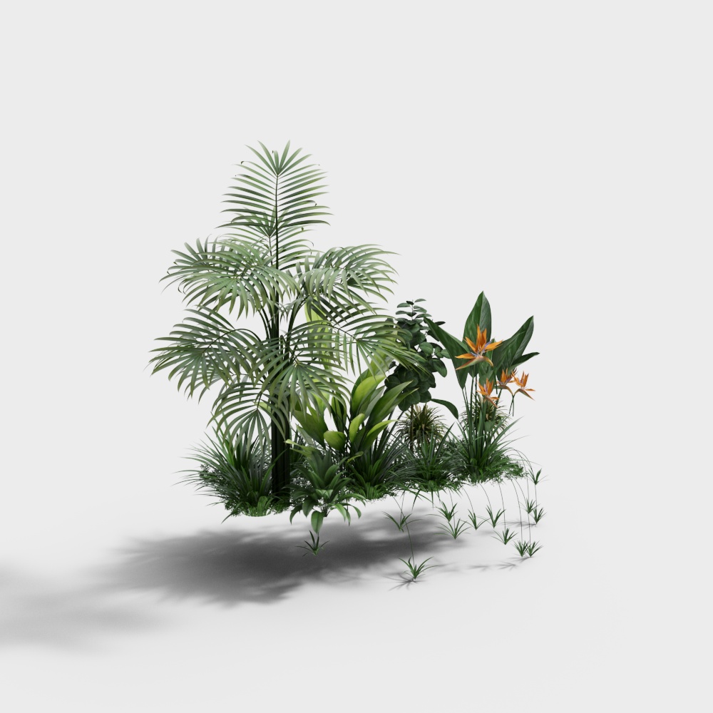 Chồng cây cảnh hiện đại