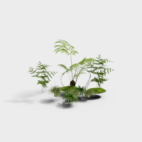 Forest Spirit 3D model with Low Polygon Design