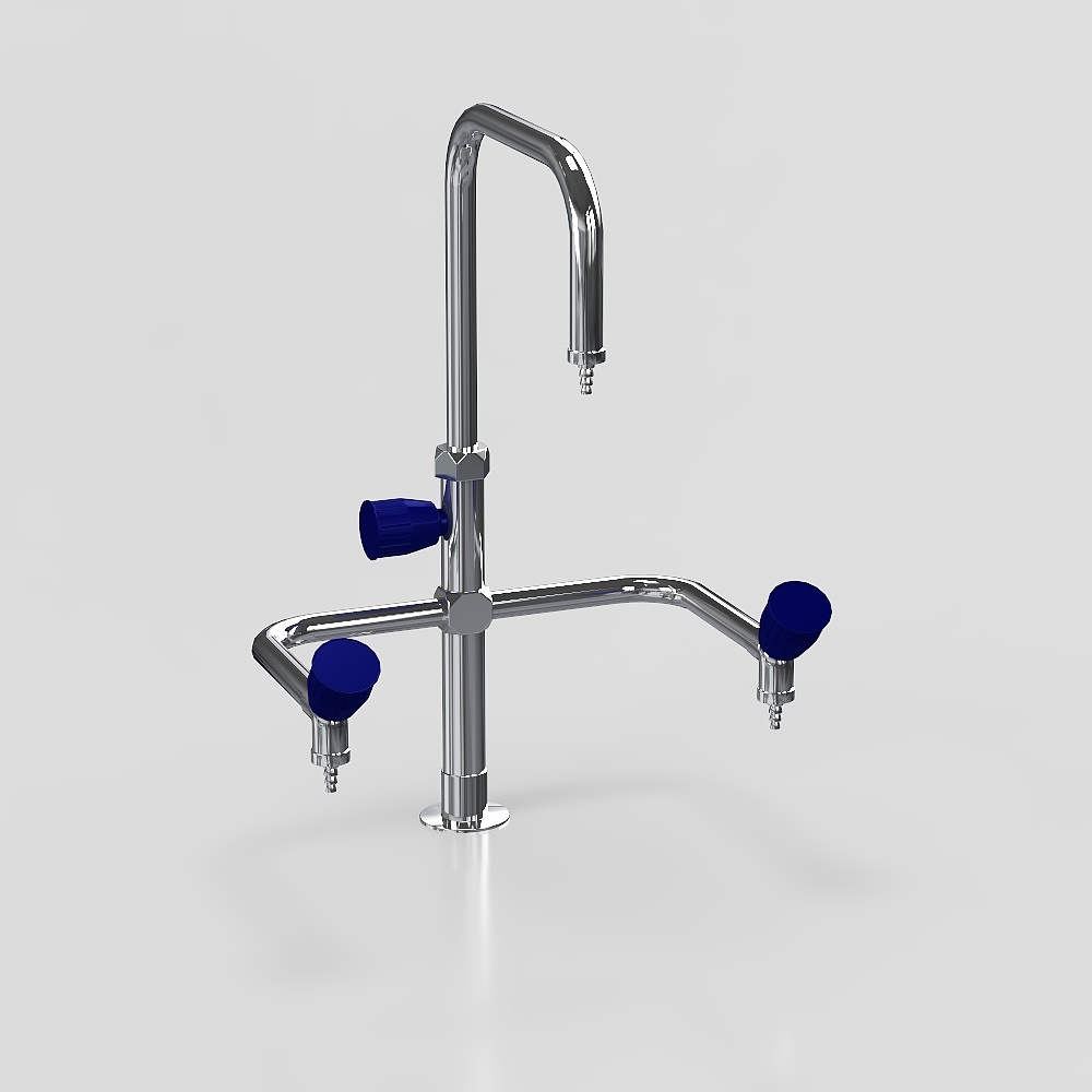 実験室の特別な三つの蛇口