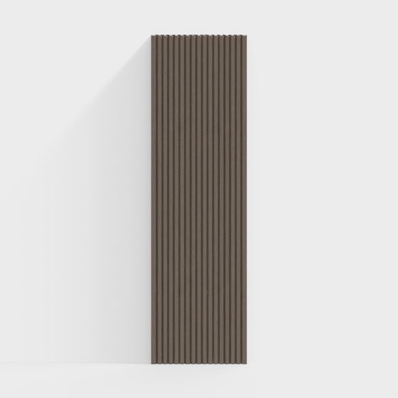 Ridge Panel Low Poly Wall Panel 3D model for Modern Spaces
