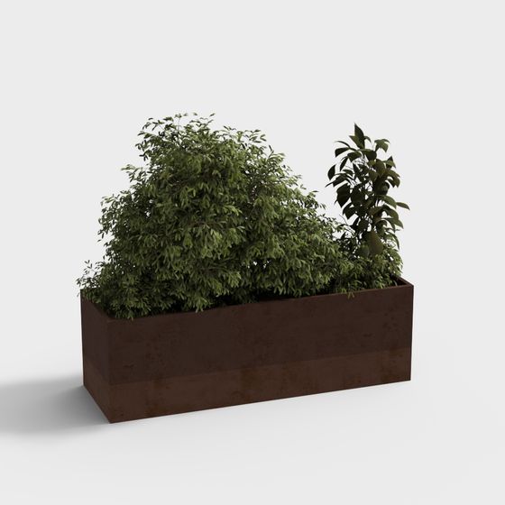 Urban Oasis Planter 3D model